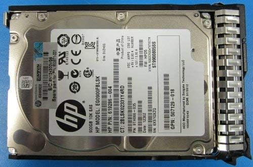 HP 653971-001 900GB 6G SAS 10K 2.5 inch SC Enterprise HDD