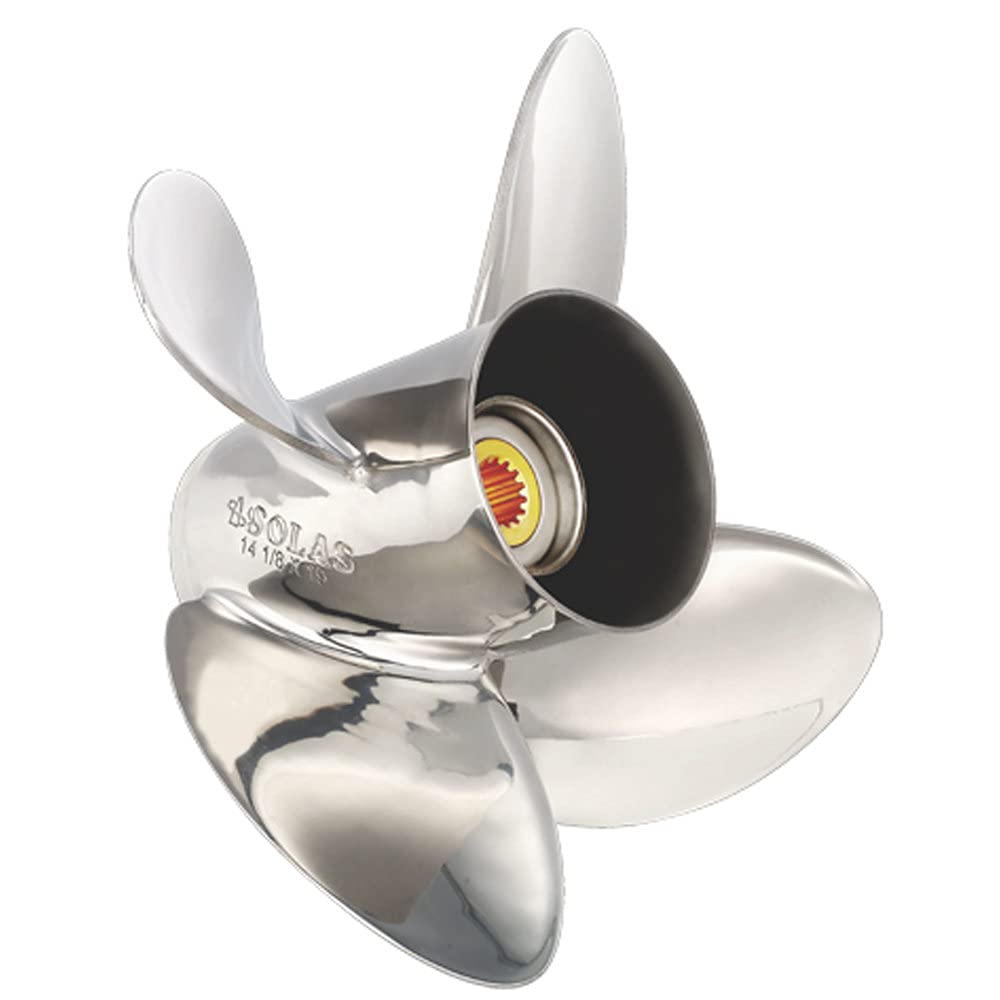 Solas Propeller 1231-101-13 Solas New Saturn SS 3-Blade Propeller for Mercury