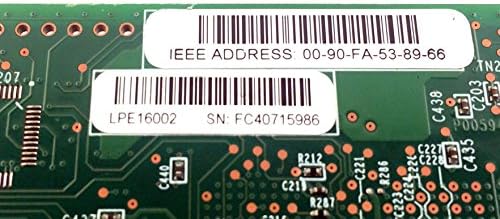 Emulex 16Gb Dual Port PCIe Host Bus Adapter LPE16002B-E w/ 2x FTLF8529P3BCV-EM Finistar Transceivers & Warranty