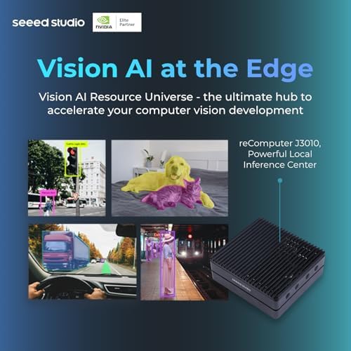ReComputer J3010-Edge AI Device, NVIDIA Jetson Orin Nano 4GB, 4xUSB 3.2, WiFi/BT, M.2 Key E