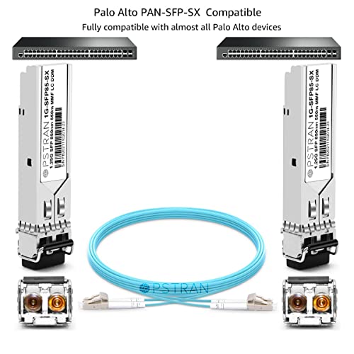 1000BASE-SX SFP Optical Transceiver Module Compatible with HPE Aruba J4858D J4858DCM JL745A Q8N53A ProCurve J4858C J4858B J4858A 850nm 550m DDM Duplex LC MMF 10pcs/Pack