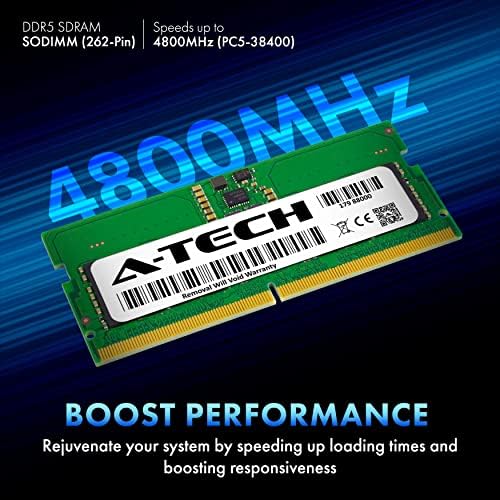 32GB DDR5 4800MHz PC5-38400 CL40 SODIMM 2Rx8 Dual Rank 1.1V Non-ECC Unbuffered SO-DIMM 262-Pin Laptop Computer RAM Memory Upgrade Module