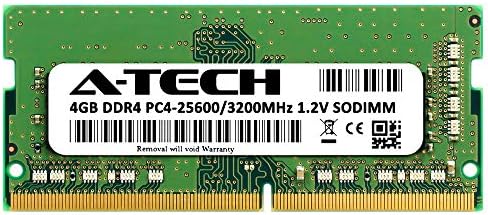 A-Tech 8GB DDR4 3200 MHz SODIMM PC4-25600 (PC4-3200AA CL22 Non-ECC Laptop RAM Memory Module