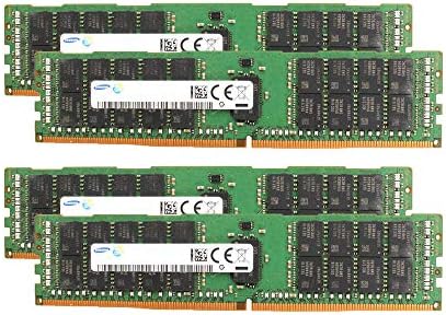 Samsung Memory Bundle with 128GB (4 x 32GB DDR4 PC4-19200 2400MHz Memory Compatible with Dell PowerEdge R430, R630, R730, R730XD, T430, T630 Servers
