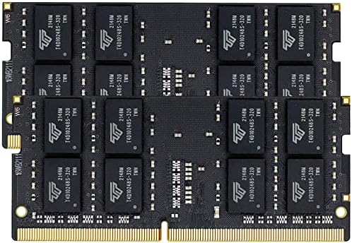 Timetec 16GB DDR4 3200MHz (or 2933MHz or 2666MHz PC4-25600 Non-ECC Unbuffered 1.2V CL22 2Rx8 Dual Rank 260 Pin SODIMM Laptop Notebook PC Computer Memory RAM Module Upgrade