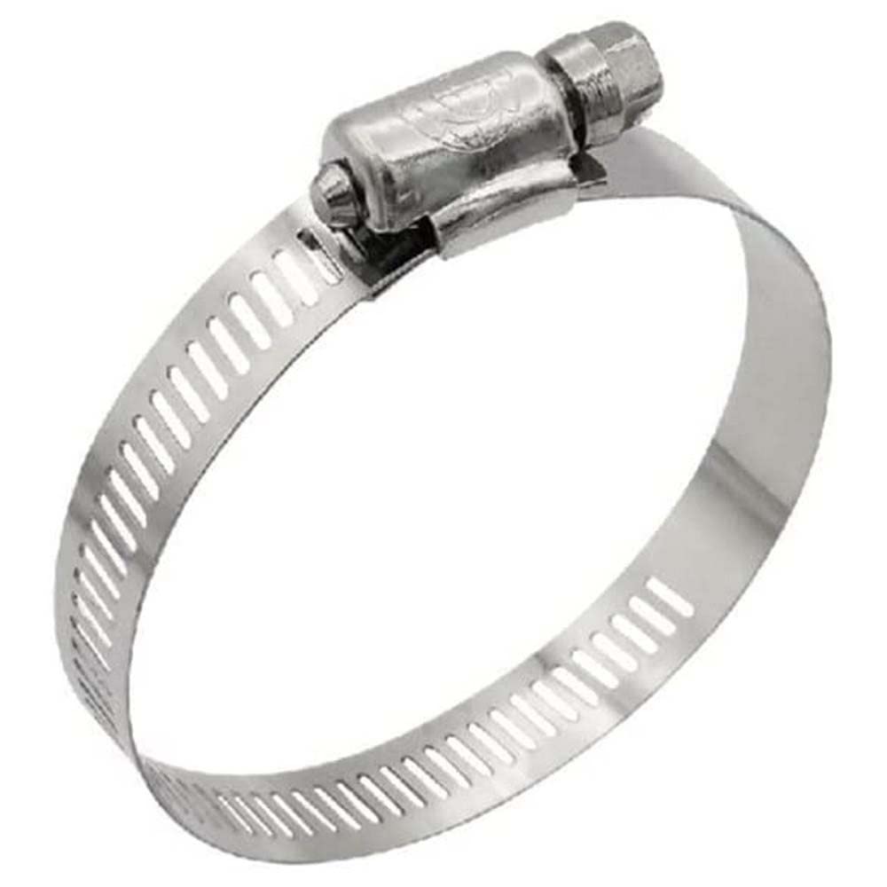 Seachoice 50-23421 Stainless-Steel Marine Hose Clamps, 9/16" Band, Size #44, 10/Bx