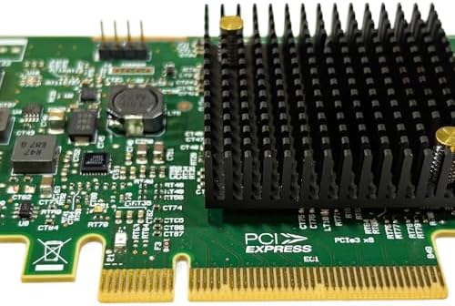 SAS HBA Card Compatible with LSI 9207-8i IT Mode PCIe SATA Expansion Card, 8-Port 6Gbps PCIe 3.0, Expander Support, HBA Controller with 2X SFF-8087 to 4X 8482 SAS Cables for TrueNAS unRAID NAS