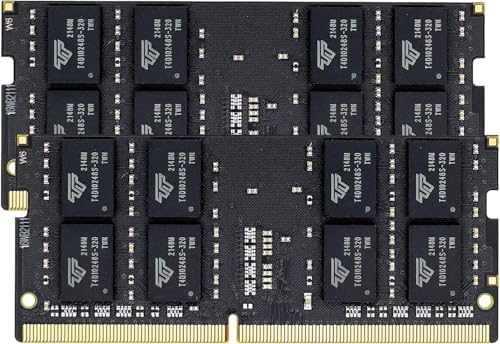 Timetec Elite DDR4 32GB Kit (2 x 16GB 2666MHz (DDR4-2666 PC4-21300 CL19 Non-ECC Unbuffered 1.2V 2Rx8 Dual Rank 260 Pin SODIMM Laptop Notebook PC Computer Memory RAM Upgrade