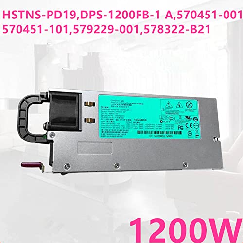 PSU for DL580G7 1200W Power Supply HSTNS-PD19 DPS-1200FB-1 A 570451-001 570451-101 579229-001 578322-B21