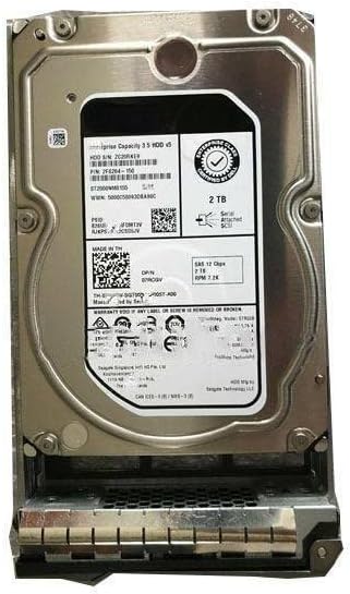 2TB 7.2K 3.5 SAS 12G ST2000NM0155 07RCGV Server Hard Drive