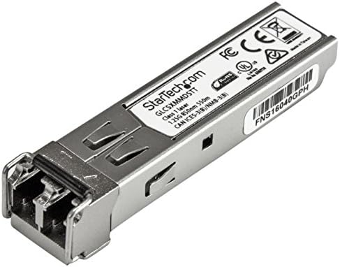 StarTech.com Cisco SFP-GE-T Compatible - Gigabit SFP - 10/100/1000 Mbps - RJ45 Port - 1000Base-T - Copper SFP - GBIC Module