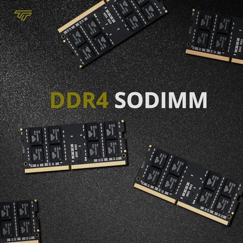 Timetec 16GB DDR4 3200MHz (or 2933MHz or 2666MHz PC4-25600 Non-ECC Unbuffered 1.2V CL22 2Rx8 Dual Rank 260 Pin SODIMM Laptop Notebook PC Computer Memory RAM Module Upgrade