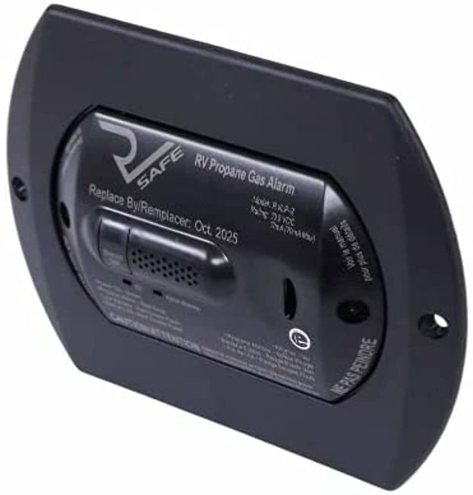 Safe Alarms RVLP-2B RV Safe Propane Alarm, Black, 2-Wire