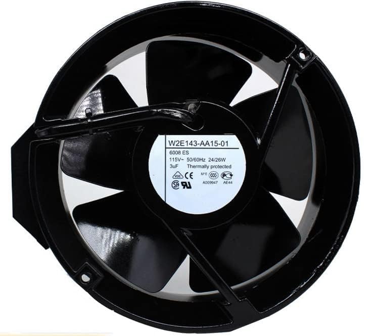 W2E143-AA15-01 AC AXIAL Fan W2E143-AA15-01 115V 24/26W 172×51mm Cooling Fan