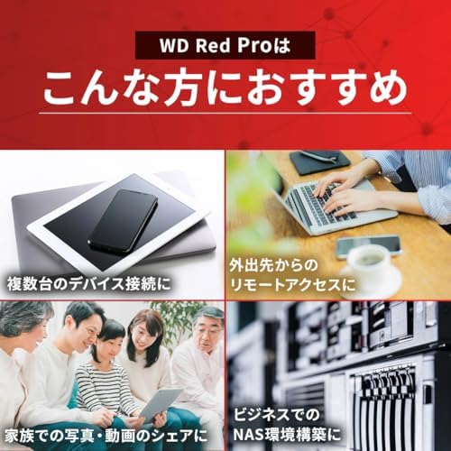 Western Digital WD Red Pro Internal Hard Drive 18 TB CMR 3.5 inch SATA 7200 RPM 512MB NAS WD181KFGX-AJP Eco Package