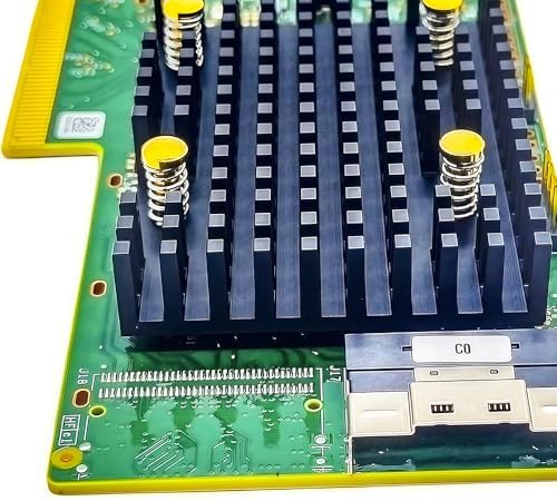 SAS HBA Card Compatible with LSI 9500-8i IT Mode PCIe SATA Expansion Card, 8-Port 12Gb/s PCIe 4.0 x8, SAS Expander Support, HBA Controller with 1x SFF-8654 to 8× SATA Cable for ZFS TrueNAS unRAID NAS