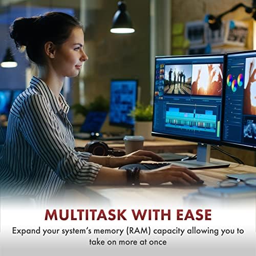 64GB (2x32GB DDR4 2666 MHz UDIMM PC4-21300 (PC4-2666V CL19 DIMM 2Rx8 Non-ECC Desktop RAM Memory Modules