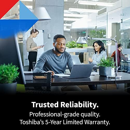 Toshiba N300 16TB NAS 3.5-Inch Internal Hard Drive - CMR SATA 6 GB/s 7200 RPM 512 MB Cache - HDWG51GXZSTA