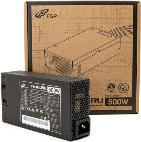 FSP FlexGURU Power Supply, Flex ATX 300W, 80 Plus Gold, Full Modular, 5 Year Warranty (FSP300-57FCB