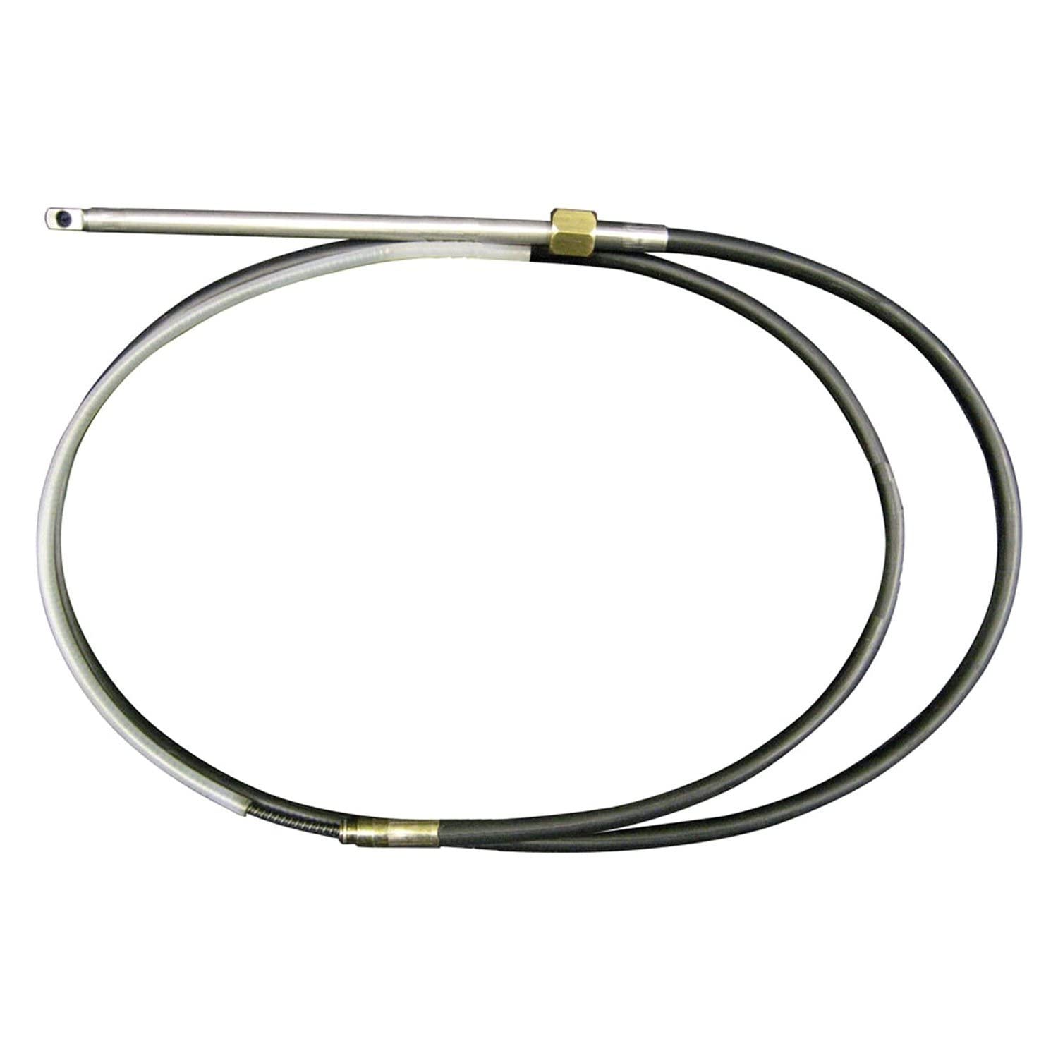 Uflex M66X21 Rotary Steering Cable, Universal QC (Replaces Uflex, Morse 290, Teleflex SSC62), 21'