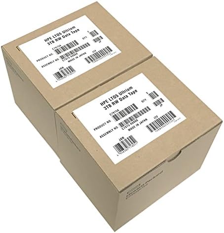 HPE LTO-5 Ultrium 3TB RW Data Tape 10-Pack Front | Alo Tech Solutions