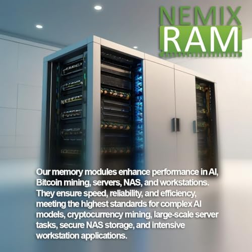 NEMIX RAM 16GB (1X16GB DDR4 2666MHZ PC4-21300 2Rx8 1.2V CL19 288-PIN ECC Unbuffered UDIMM Memory Compatible with Dell PowerEdge T30 SNPVDFYDC/16G AA335286