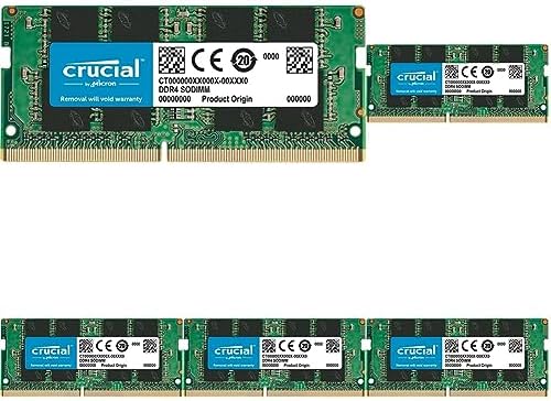 Crucial 8GB DDR4 RAM 3200MHz (PC4-25600, Downclockable to 2933/2666MHz Laptop Memory, SODIMM 260-Pin CL22, Compatible with 13th Gen Intel Core and AMD Ryzen 7000 - CT8G4SFRA32A