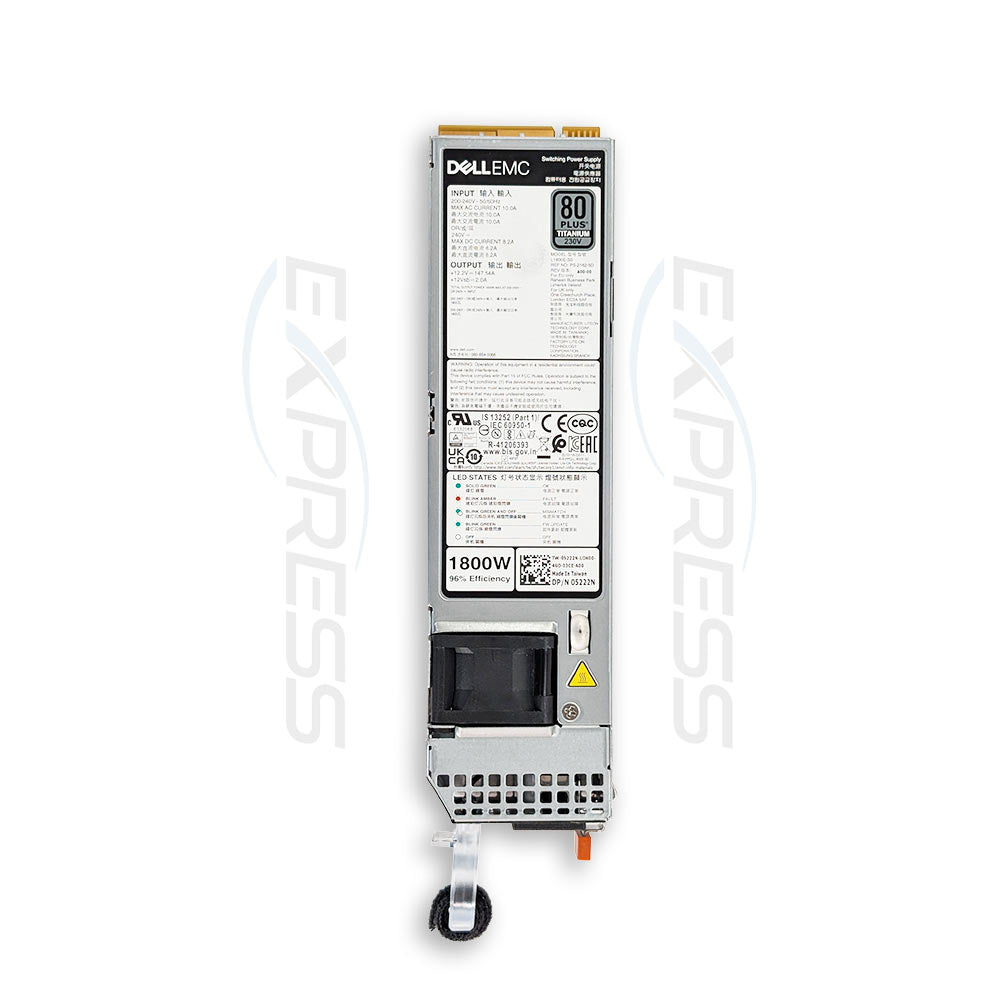 Dell Titanium 80+ 1800W 60mm Power Supply Unit (PSU) | 5222N