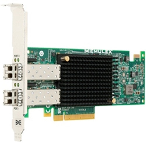 Emulex LPe31002 16GbE Dual Port Fibre Channel Host Bus Adapter, Full Height, V2