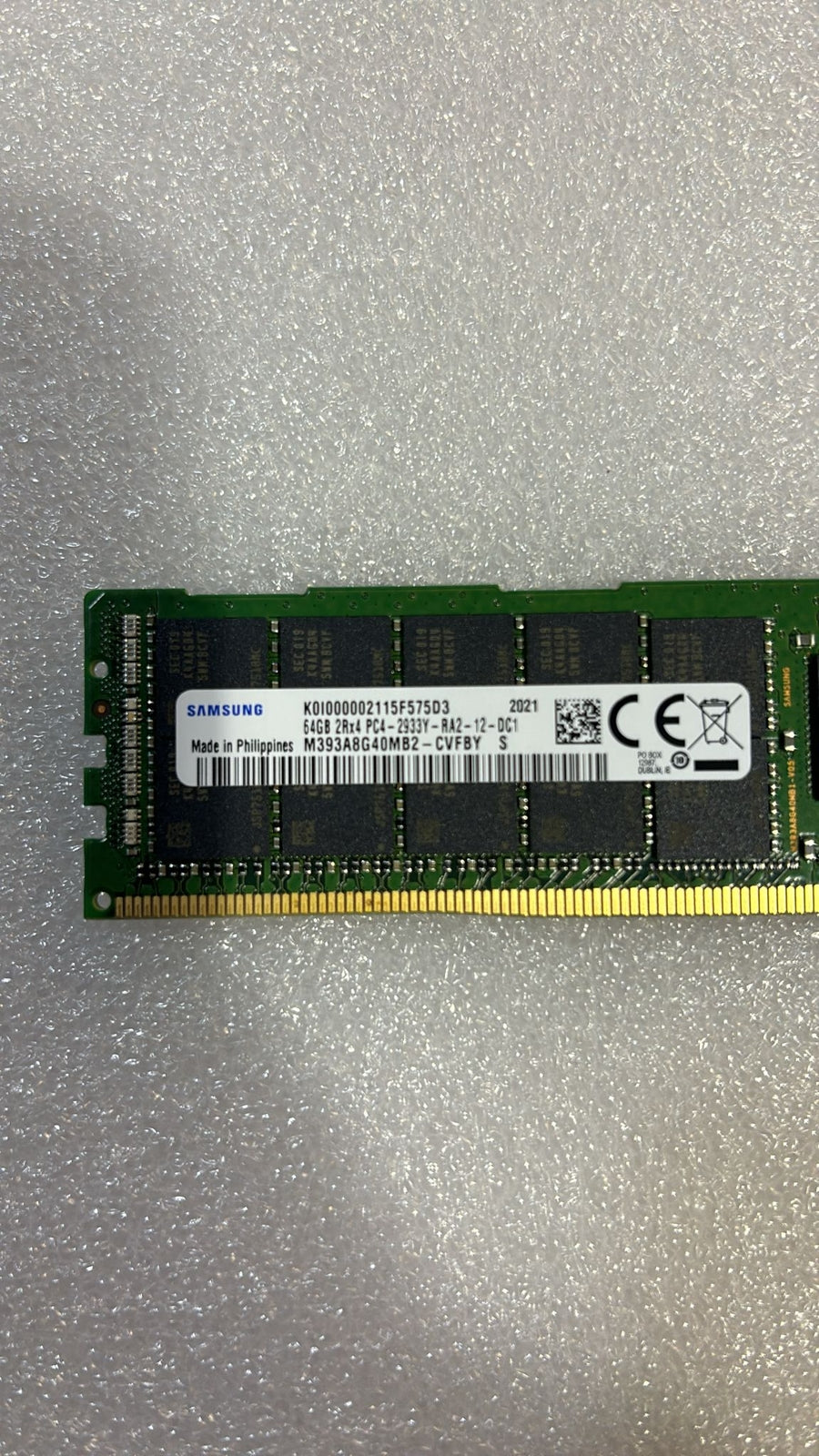 HPE P03053-0A1 64GB DDR4 RDIMM - Label View | Alo Tech Solutions