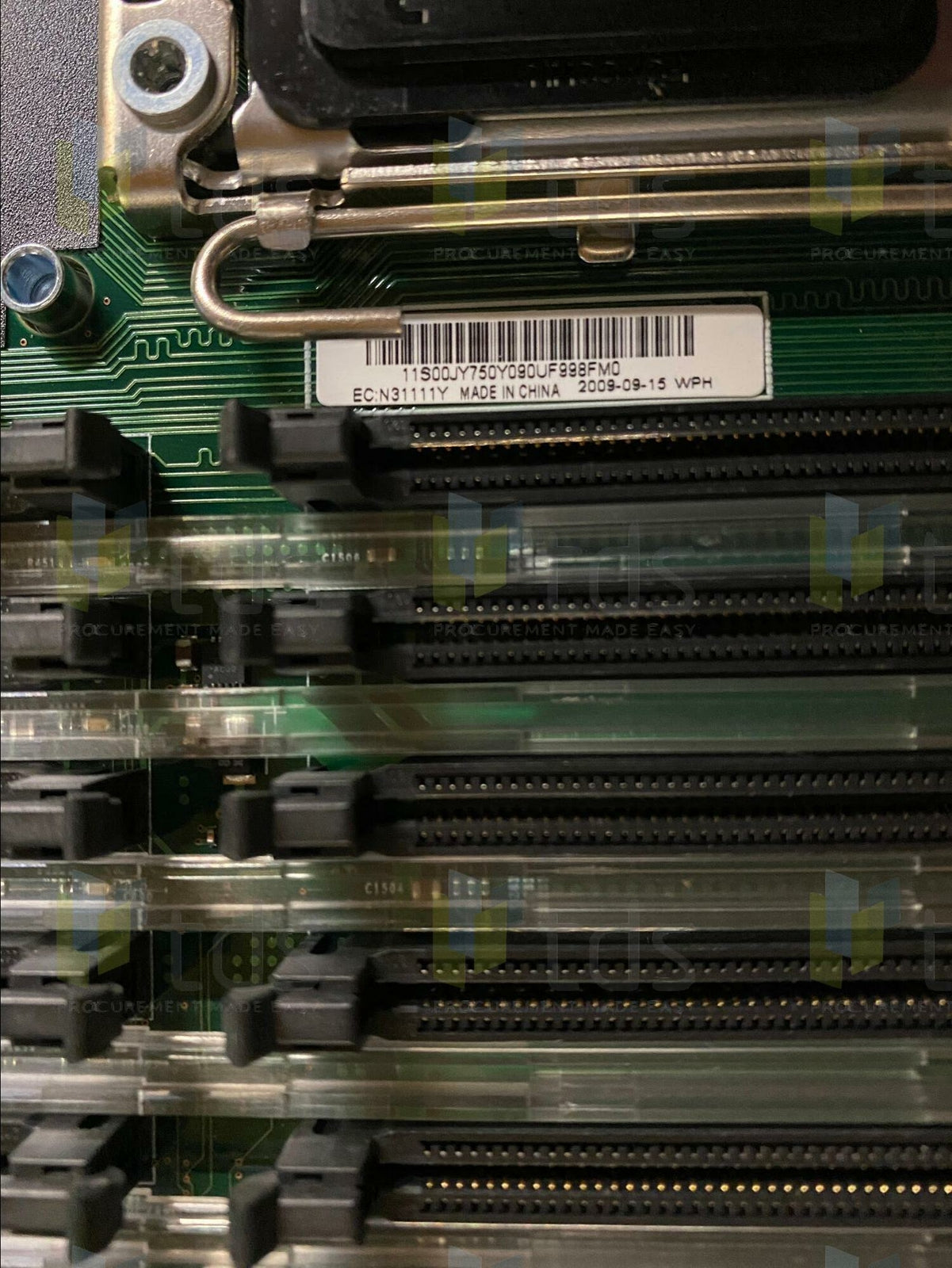 IBM 00JY736 Planar Board - Rear View | Alo Tech Solutions