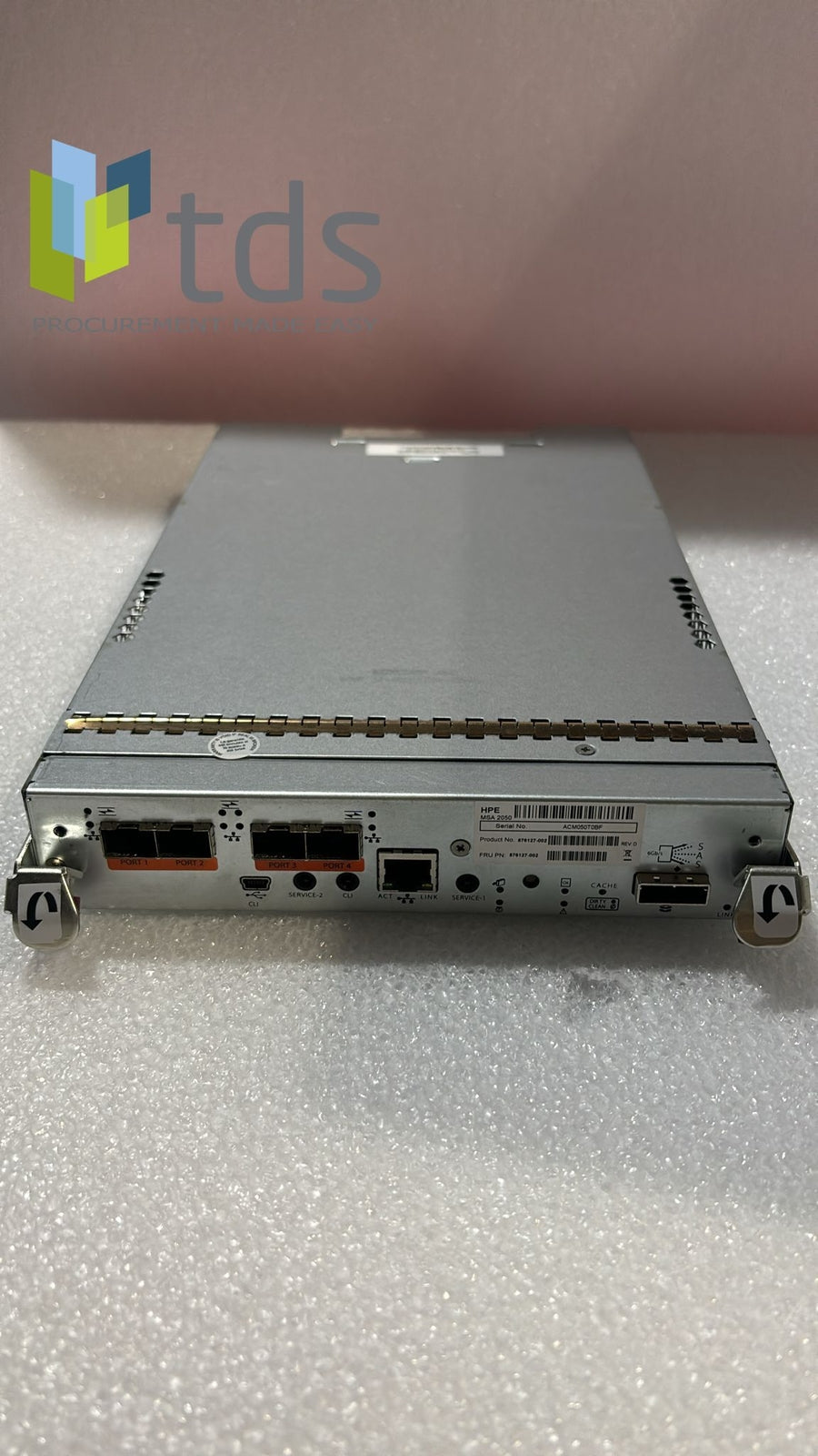 HPE Q1J01B MSA 2050 SAN Storage - Rear View | Alo Tech Solutions
