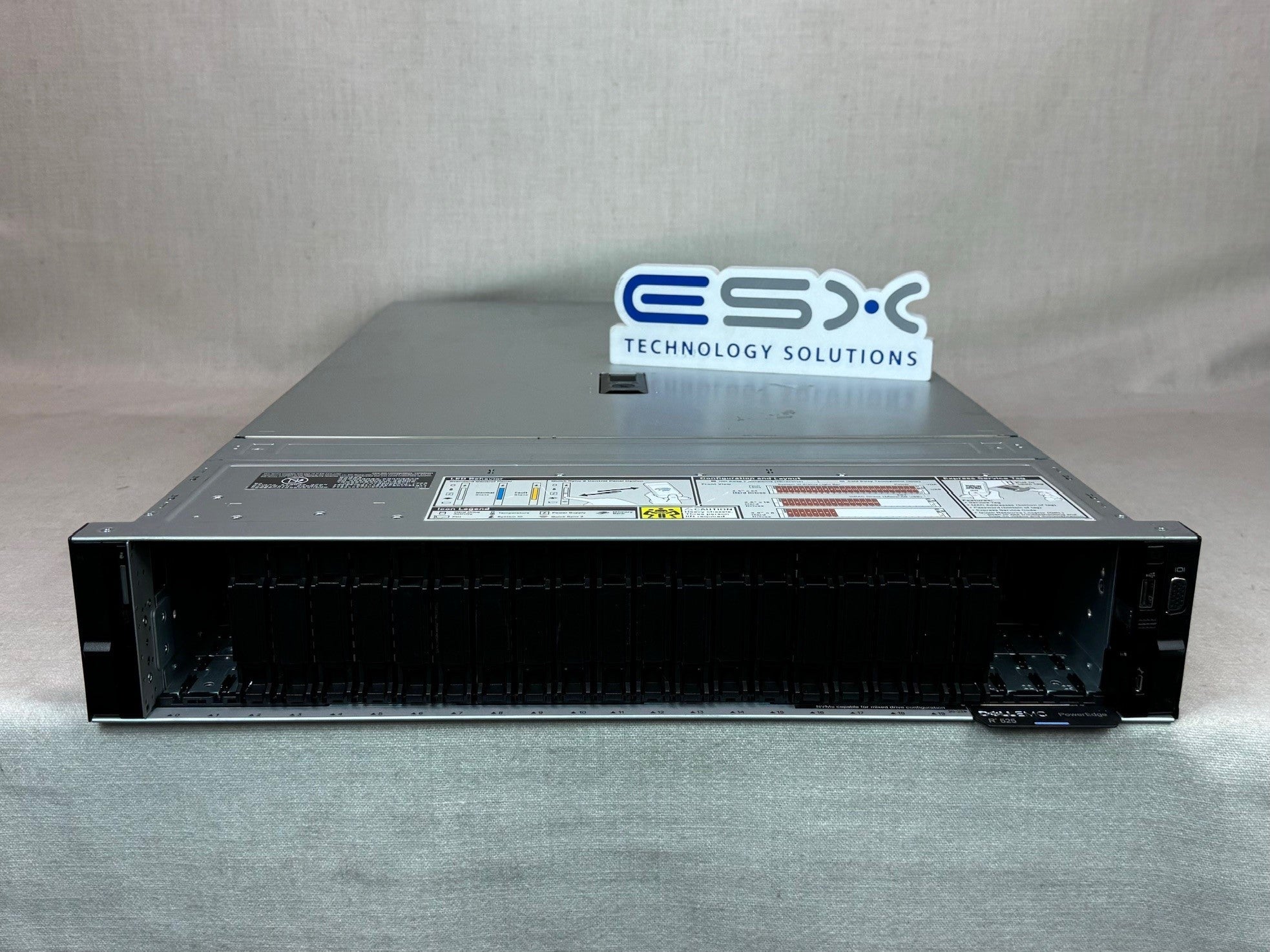 Dell PowerEdge R7525 24x 2.5” 2U 8x NVMe Server - 2x 32C 7542 2.9GHz, 512GB RAM