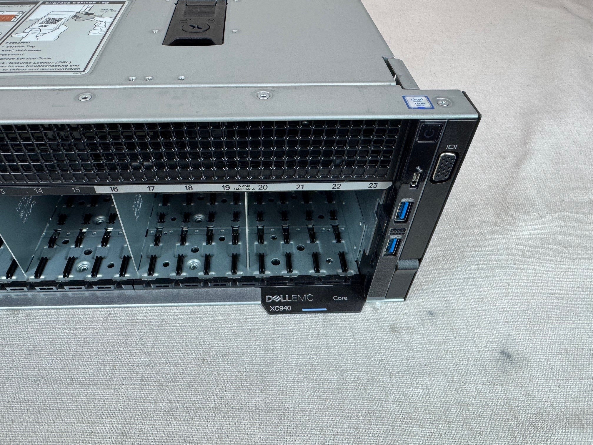 Dell PowerEdge XC940 24x 2.5" Server- 4x 24C Platinum 8268 2.9GHz, 512GB, HBA330