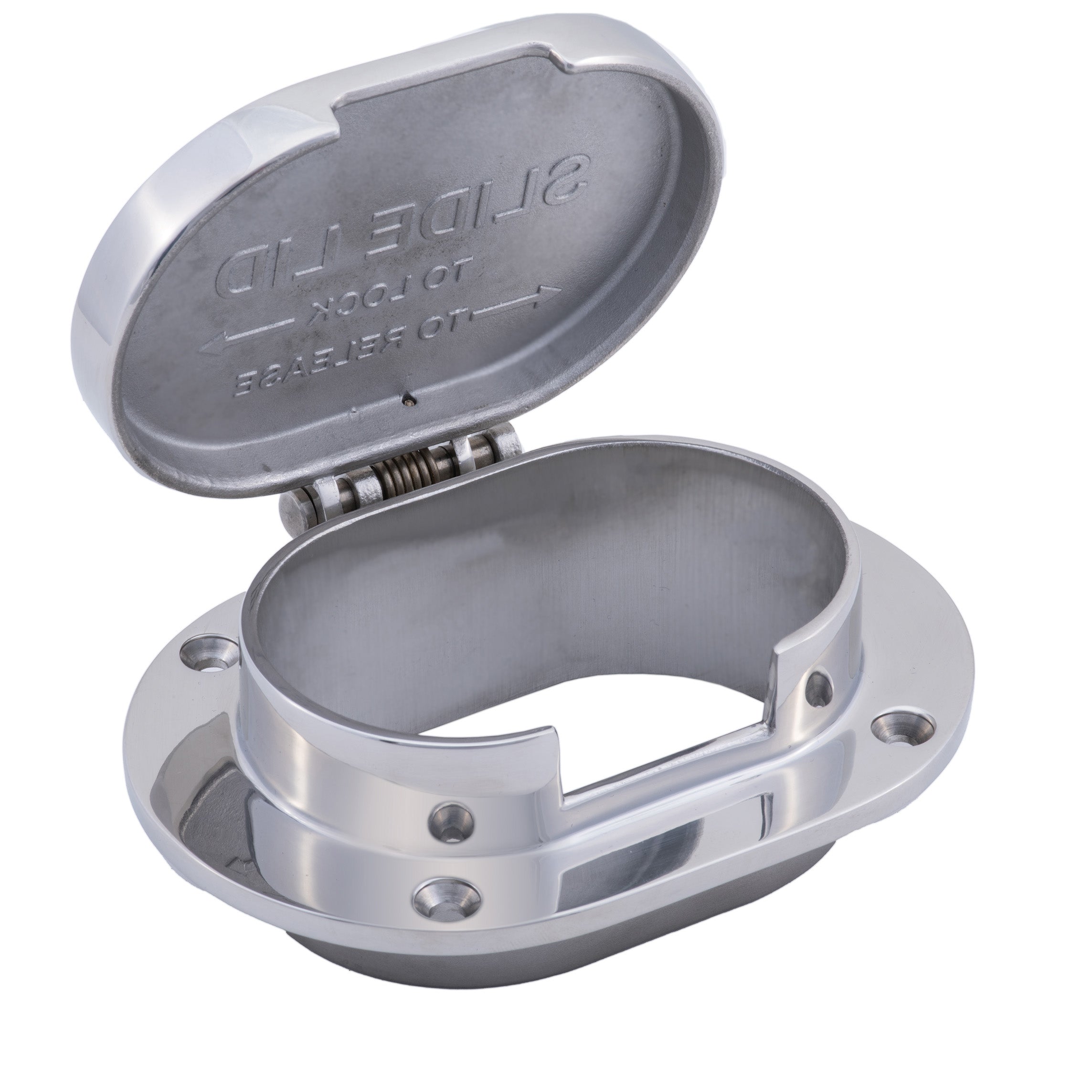 Whitecap 6008H Hinged Chain And Rope Deck Pipe