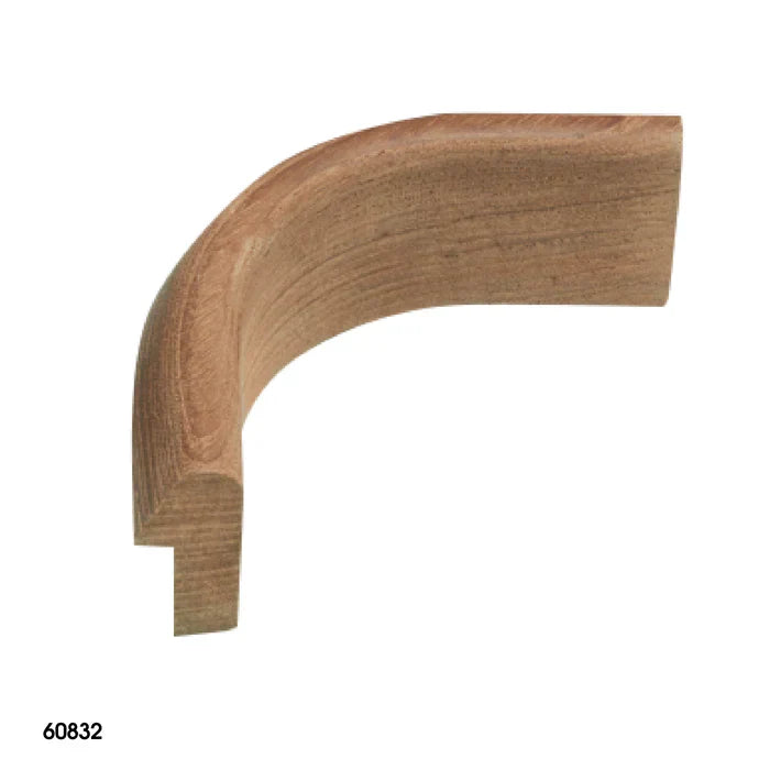 Whitecap 60832 Inside Corner Rail Molding