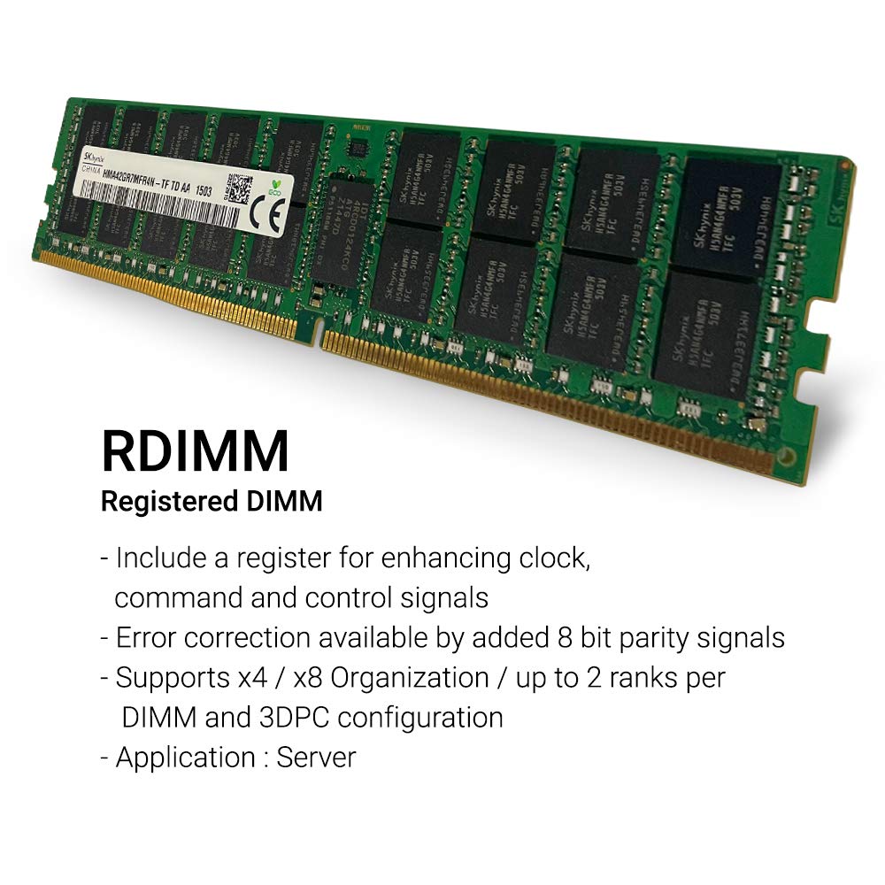 46W0835-BN - 32GB DDR4-2400Mhz 2Rx4 ECC Registered RDIMM 46W0835