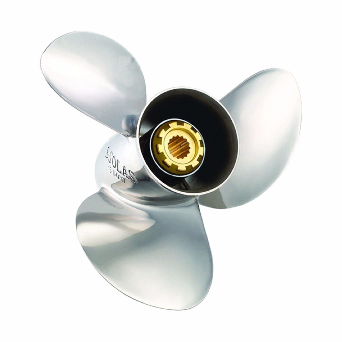 Solas Propeller 1331-111-14 Solas New Saturn SS 3-Blade Propeller for Mercury