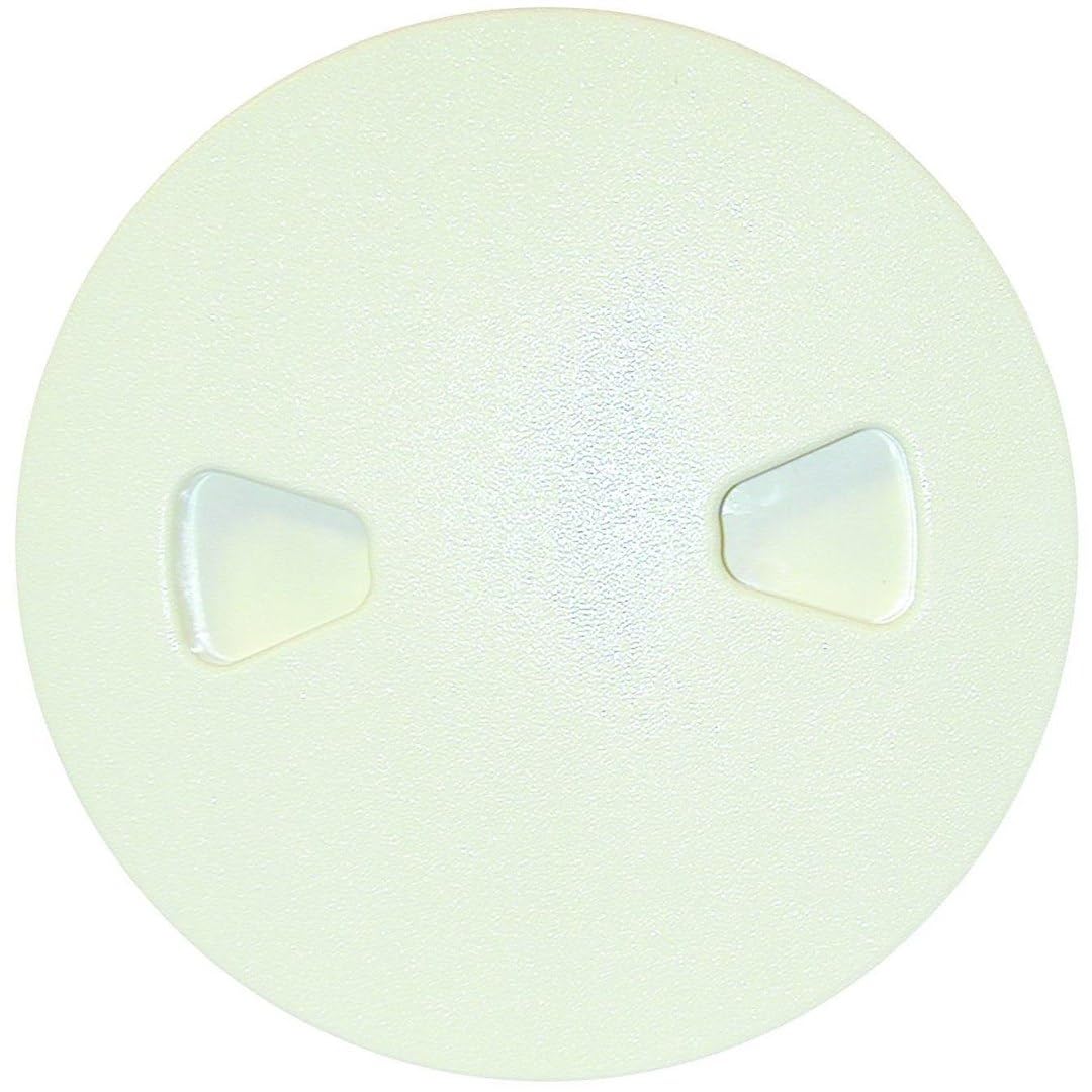 TH Marine DPS-6-3-DP T-H Marine Sure-Seal Deck Plate 6", Sand Shell