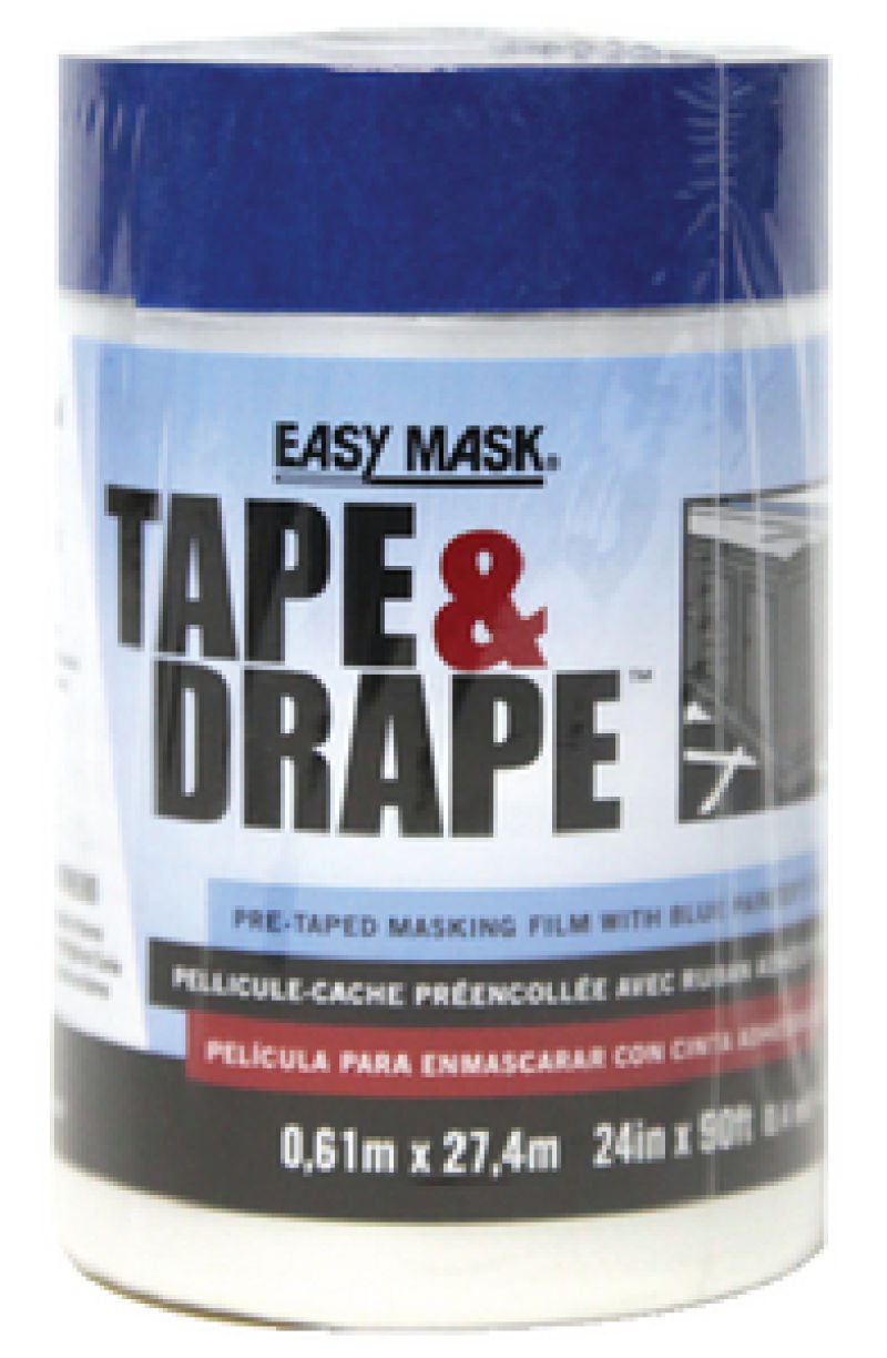 Trimaco 396590 Tape & Drape w/14 Day Tape, 2' X 90'