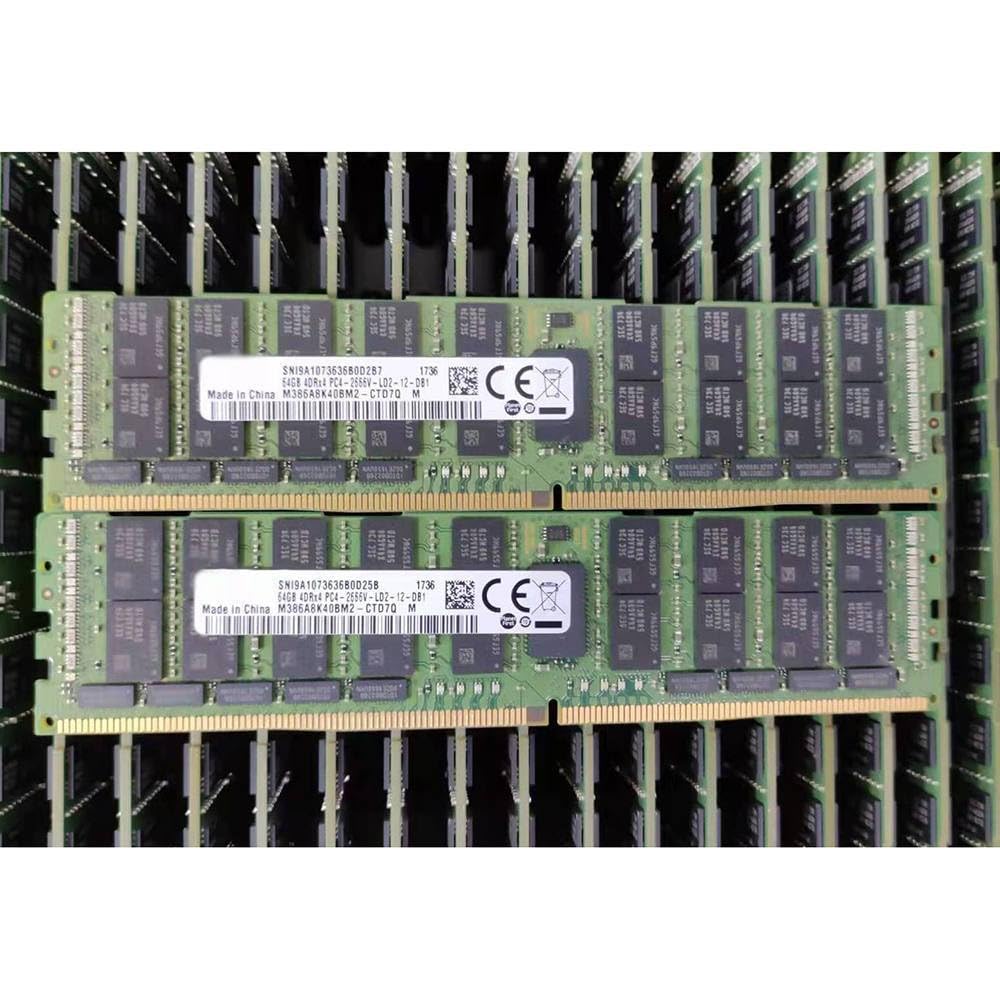 Fit for RAM M386A8K40BM2-CTD7Q 64GB 4DRx4 DDR4 2666 PC4-2666V Server Memory
