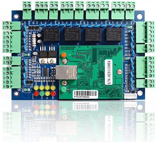UHPPOTE Professional Wiegand 26-40 Bit TCP IP Network Access Control Board with Software For 4 Door 4 Reader