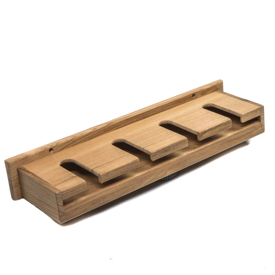 Whitecap 62426 Wineglass Rack With Shelf