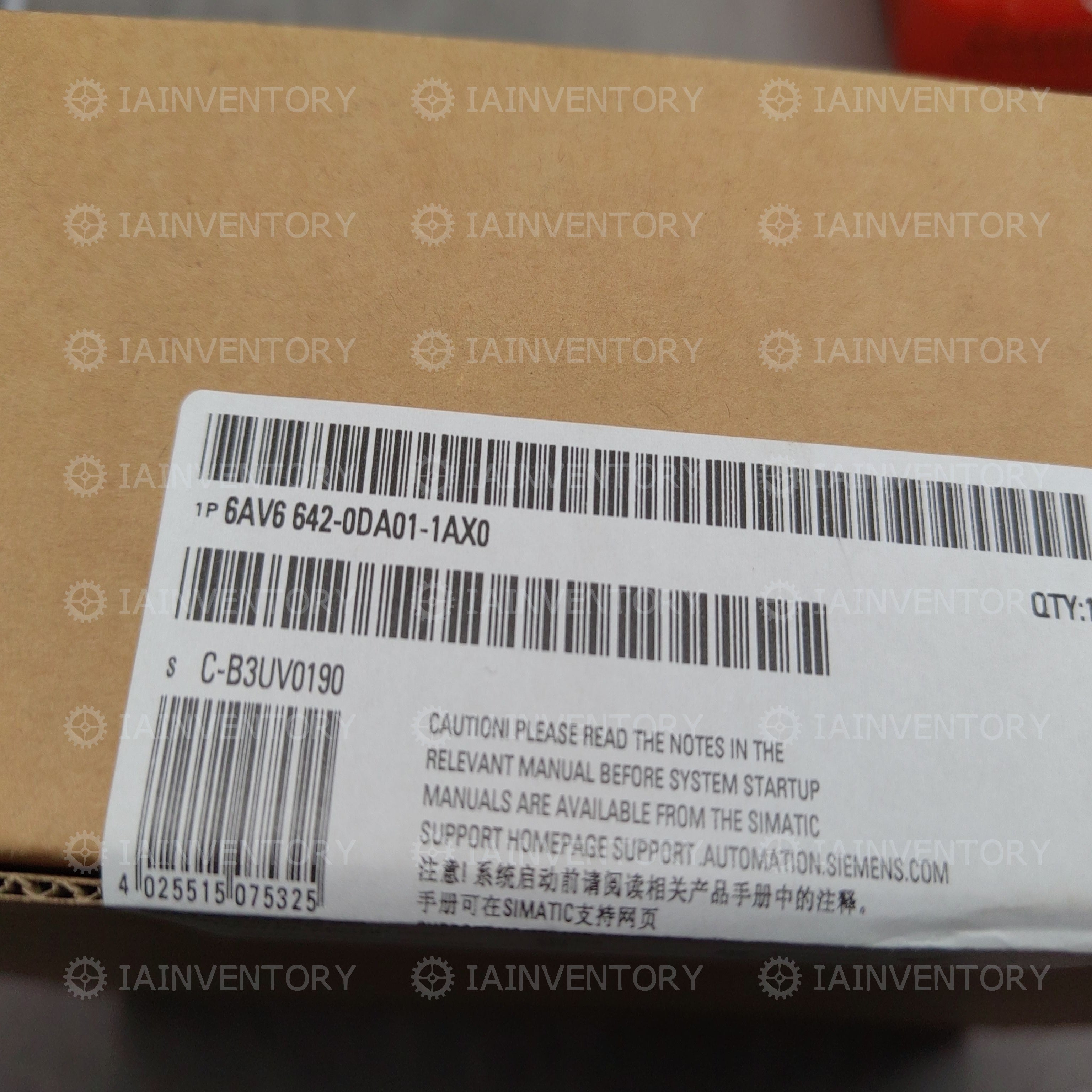 Siemens HMI PANEL OP177B 6AV6642-0DA01-1AX0 PLC 6AV6642 0DA01 1AX0