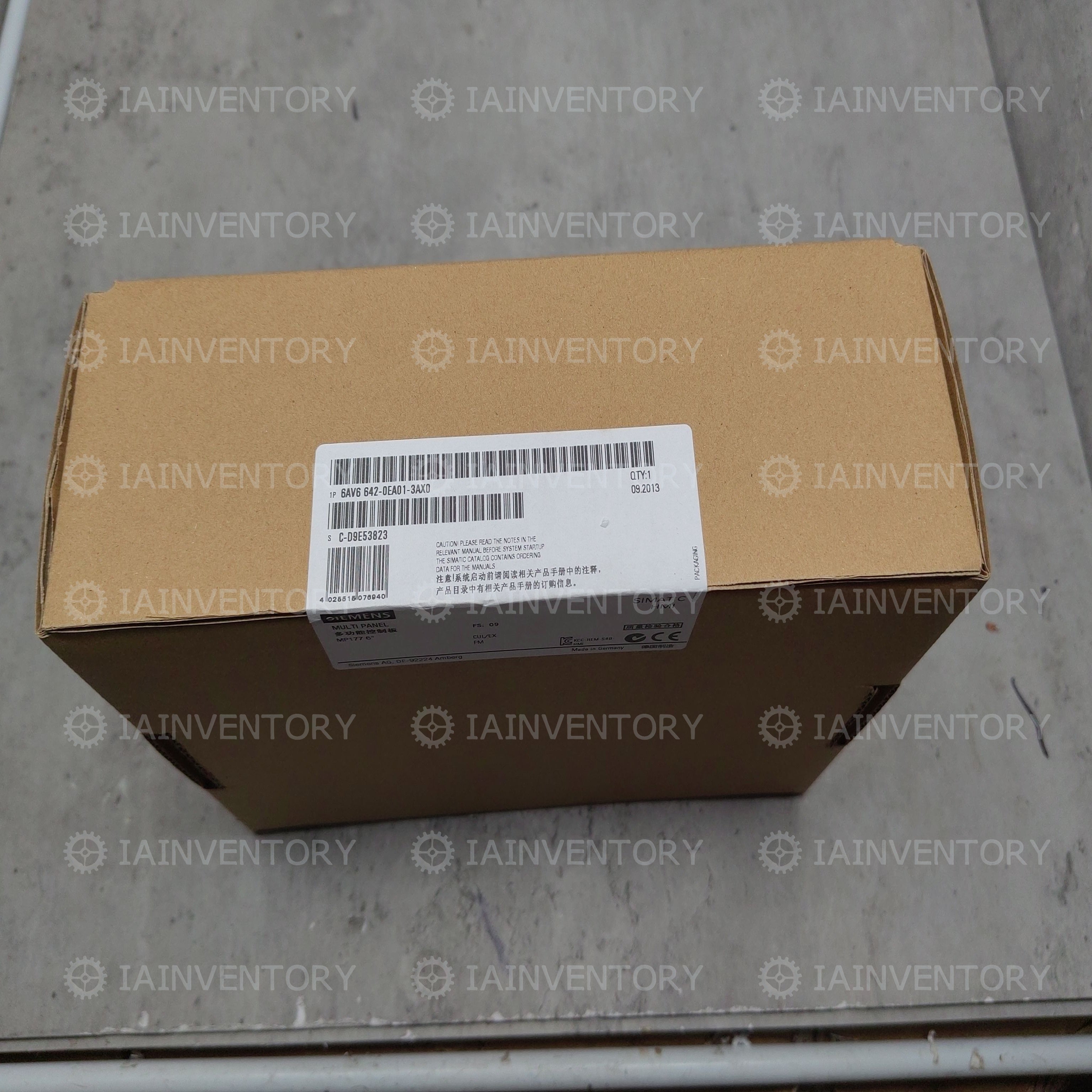 Siemens 6AV6642-0EA01-3AX0 HMI 6AV6 642-0EA01-3AX0 Touch Panel