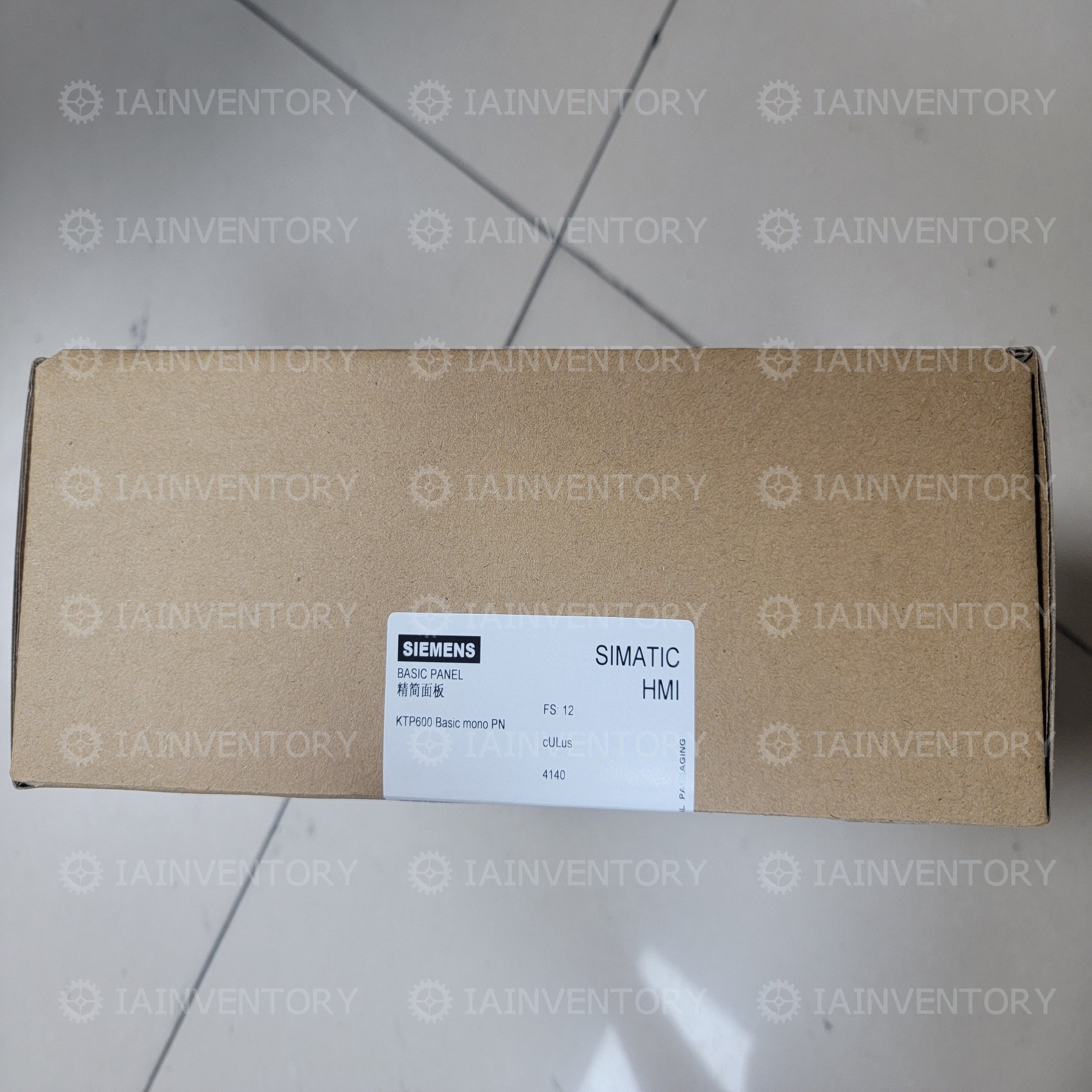 i box SIEMENS 6AV6647-0AB11-3AX0 TOUCH PANEL 6AV6 647-0AB11-3AX0