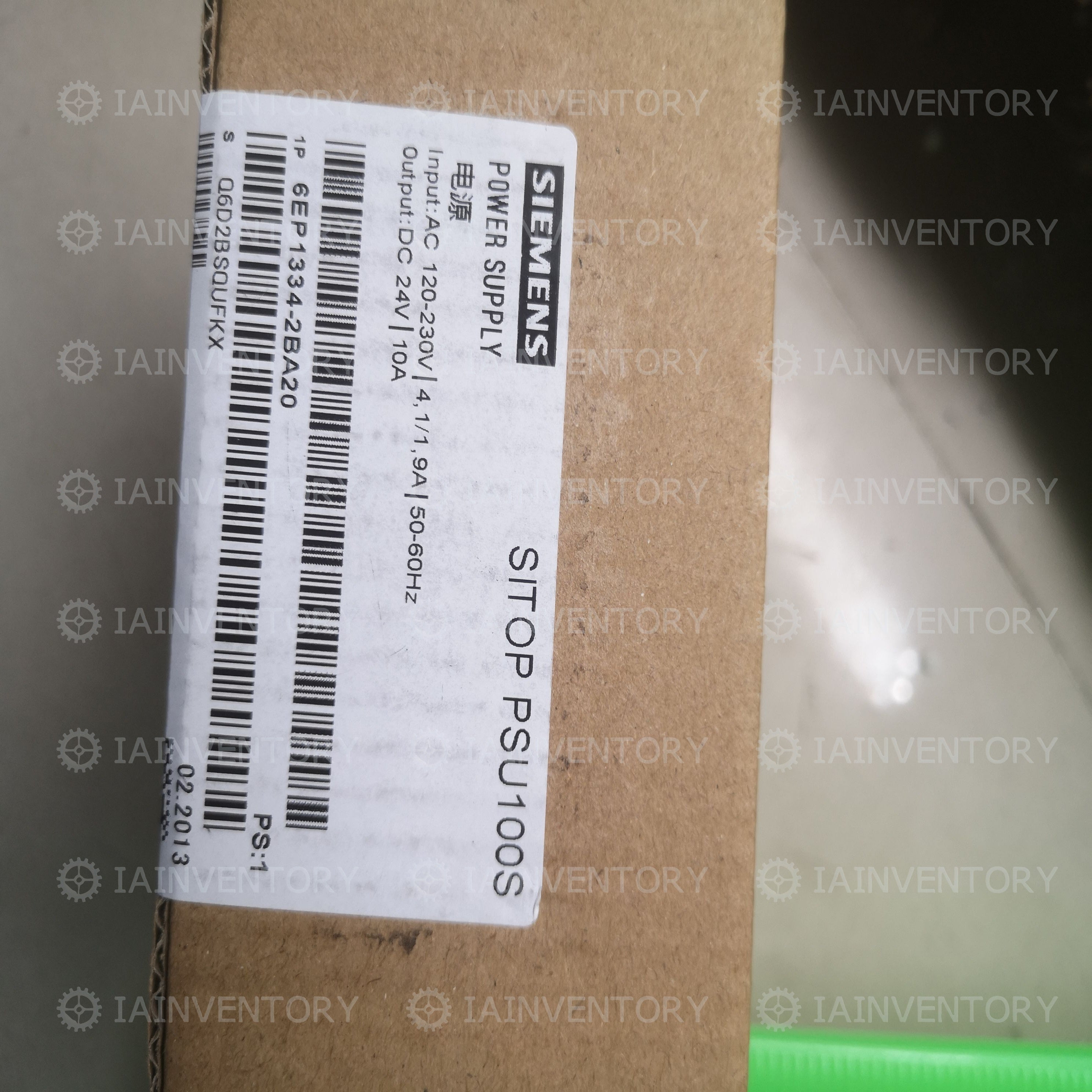 Siemens 6EP1334-2BA20 Power Supply 6EP1 334-2BA20