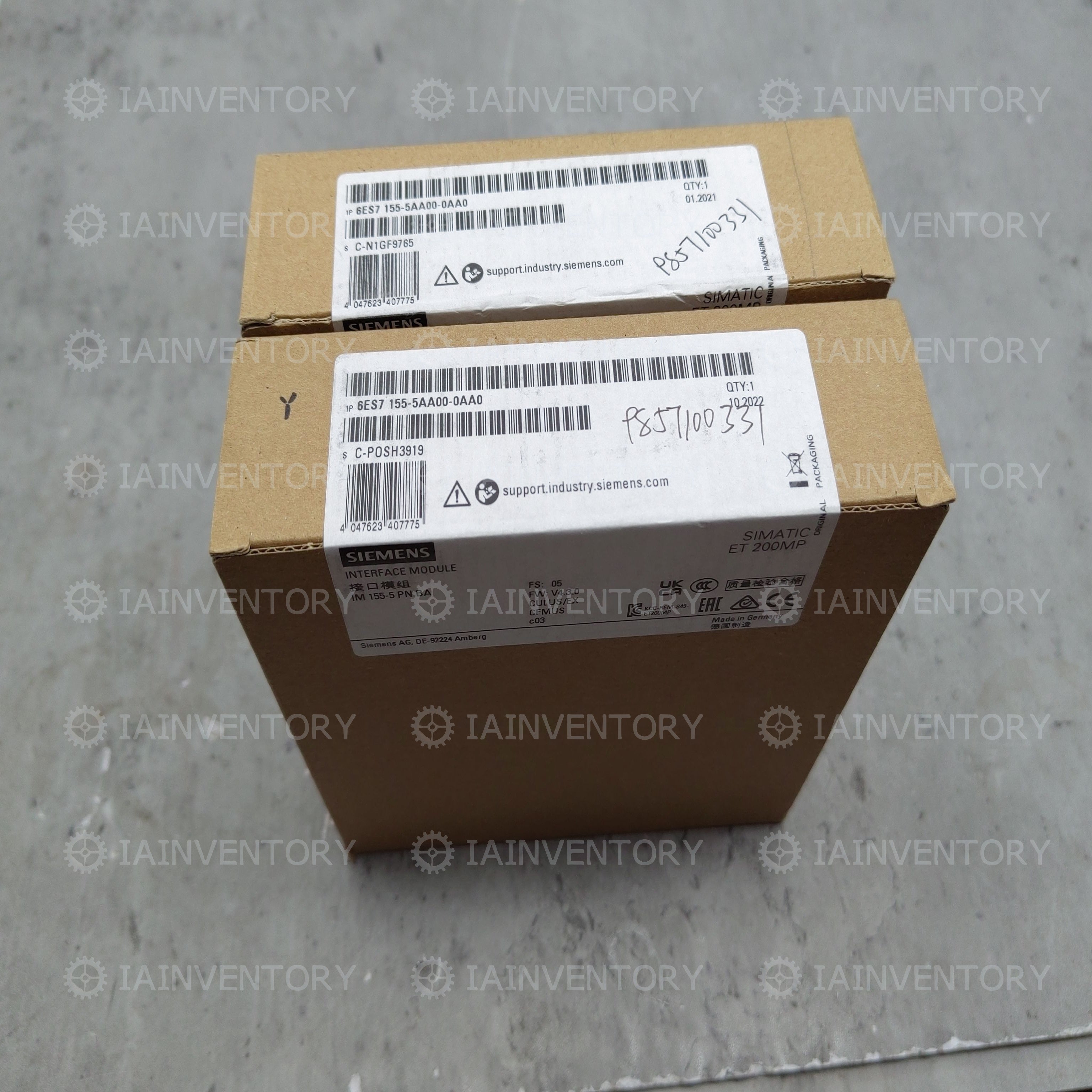 Siemens 6ES7155-5AA00-0AA0 6ES7 155-5AA00-0AA0 ET200MP IM155-5 PN