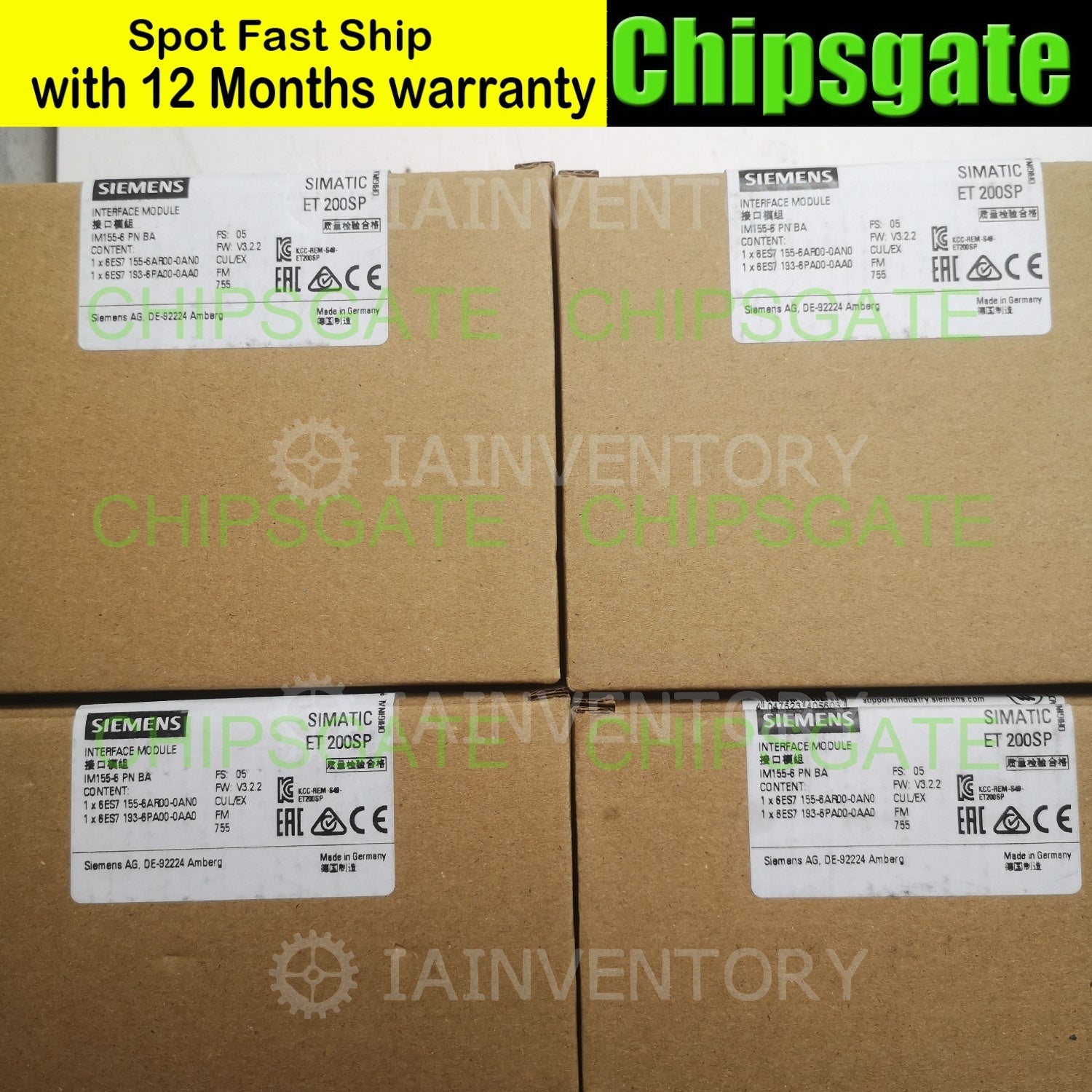 SIEMENS 6ES7 155-6AR00-0AN0 6ES7155-6AR00-0AN0