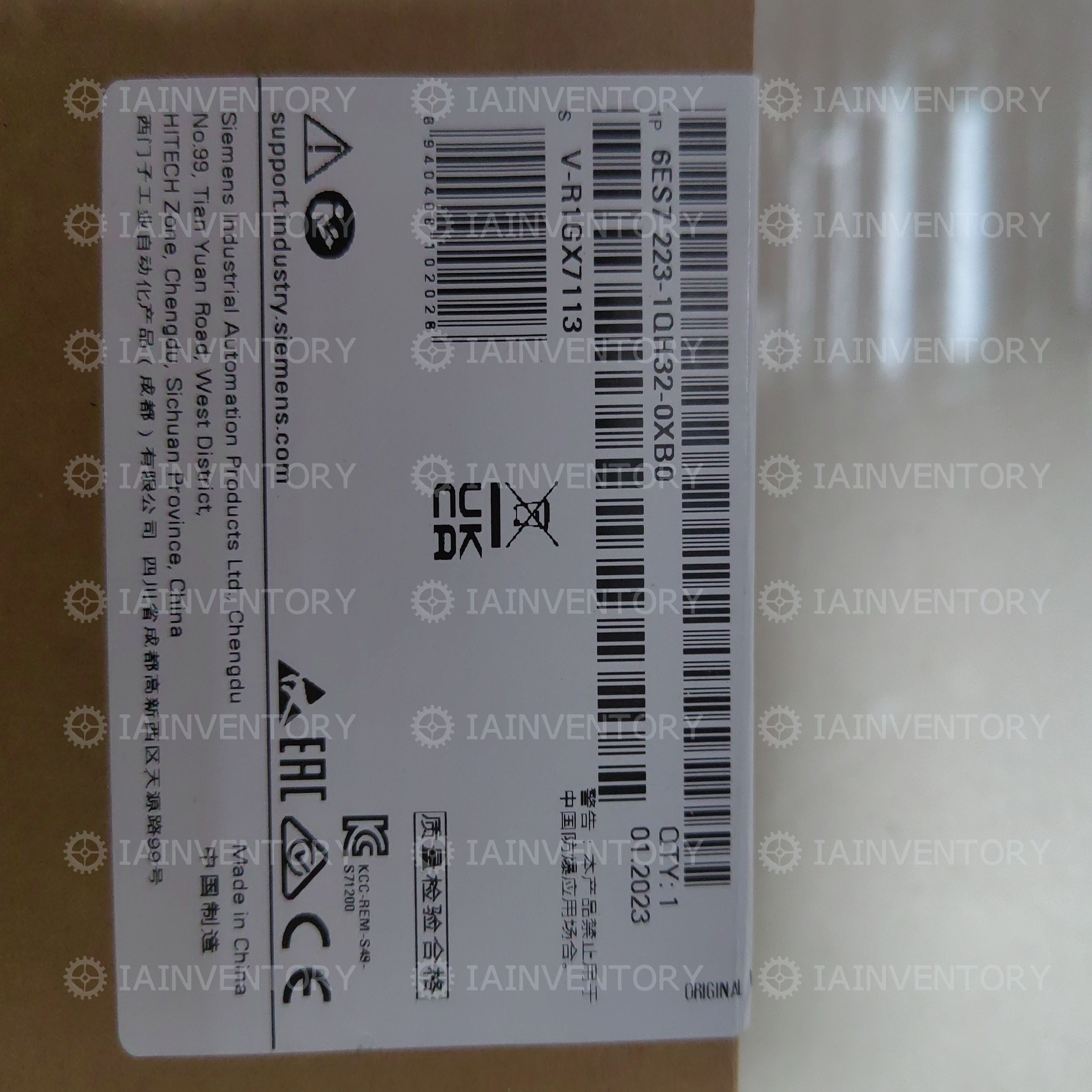 SIEMENS 6ES7223-1QH32-0XB0 SIMATIC S7-1200 Digital I/O Module